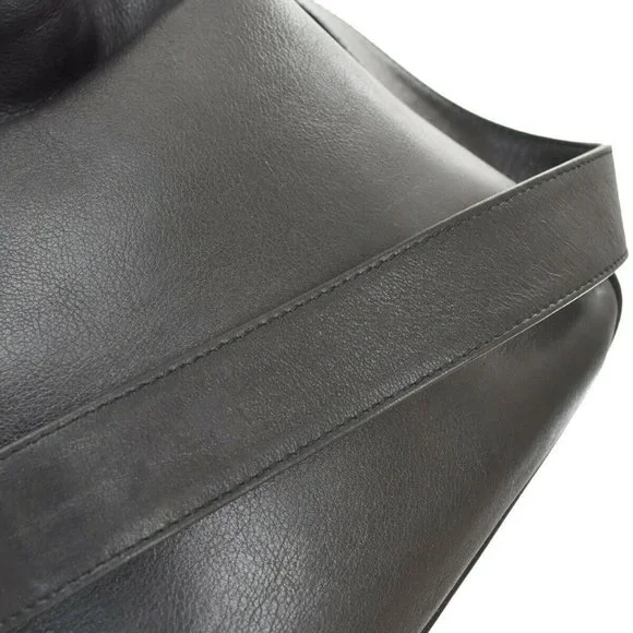 Auth Gucci Bamboo 2Way Hand Bag Black #34238G14B - Picture 8 of 10